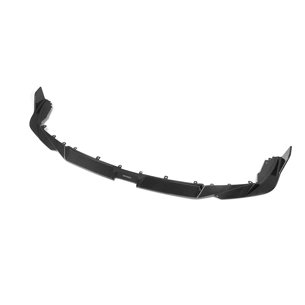 SOOQOO BMW M8 F9x Front Lip In Prepreg Carbon Fiber