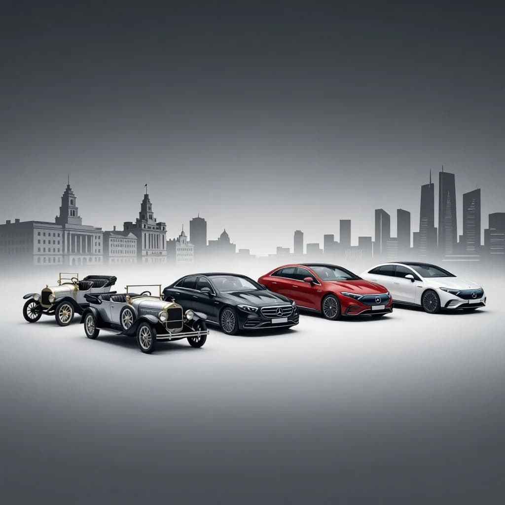 История Mercedes‑Benz: от первых машин до стандартов премиум‑класса